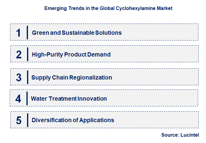 Emerging Trends in the Cyclohexylamine Market