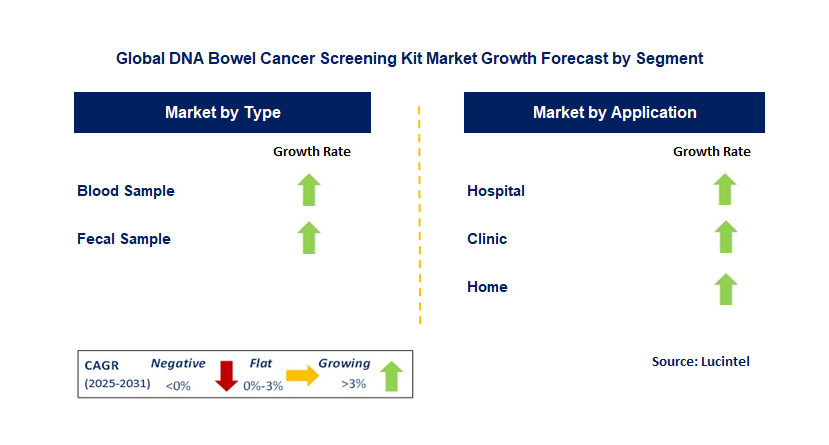 DNA Bowel Cancer Screening Kit Market by Segment