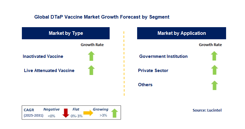 DTaP Vaccine Market by Segment