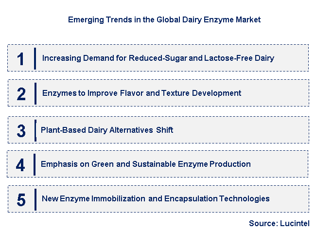 Emerging Trends in the Dairy Enzyme Market