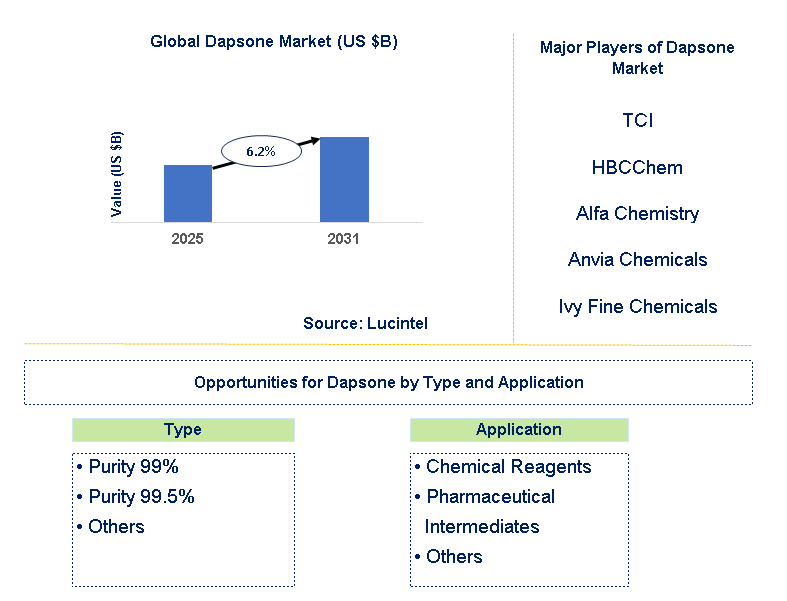 Dapsone Market Trends and Forecast