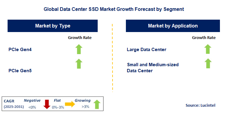 Data Center SSD Market by Segment