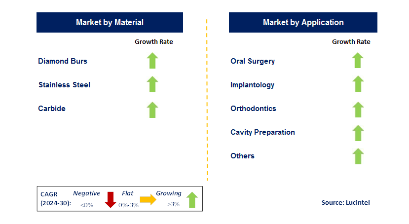 Dental Burs by Segment