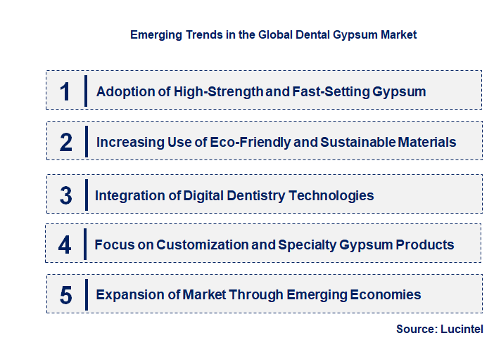 Emerging Trends in the Dental Gypsum Market