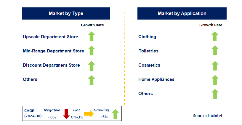 Department Store Retailing by Segment