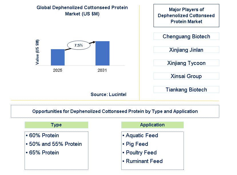 Dephenolized Cottonseed Protein Market Trends and Forecast