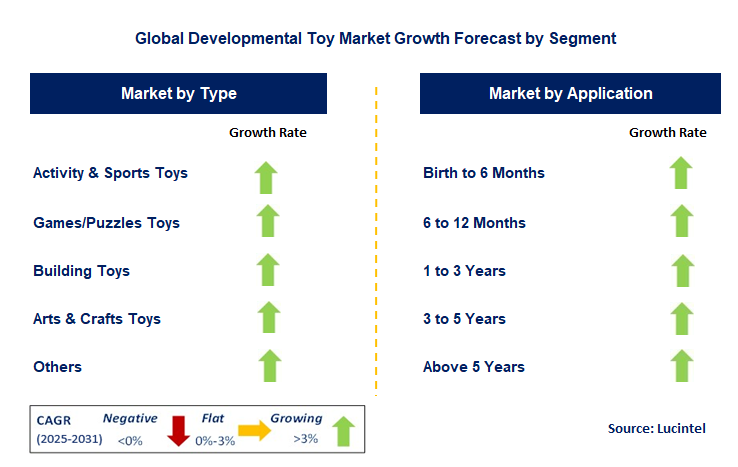 Developmental Toy Market by Segment
