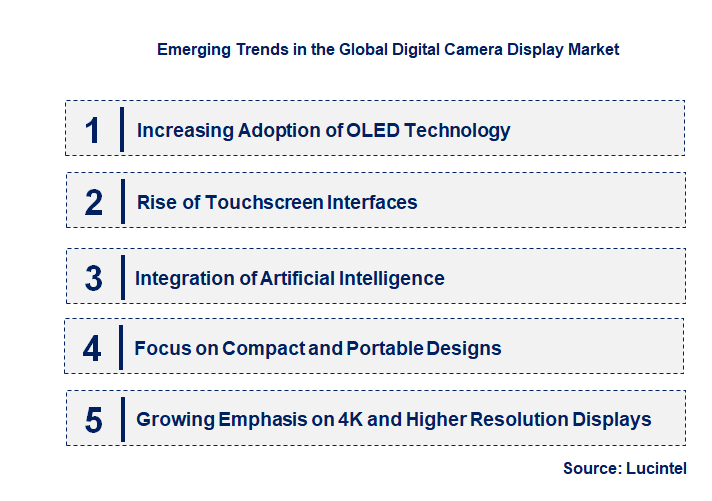 Emerging Trends in the Digital Camera Display Market
