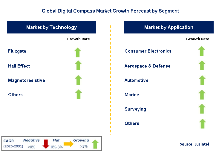 Digital Compass Market by Segment