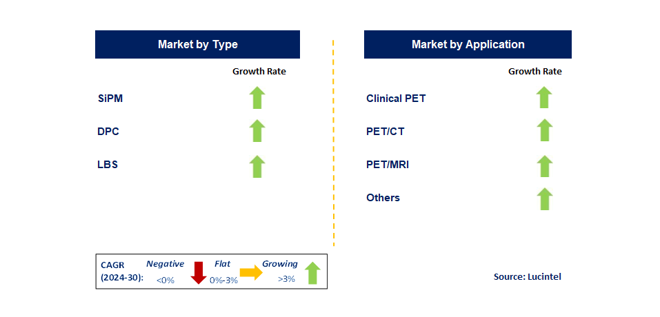 Digital PET Detector by Segment