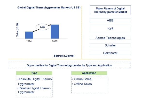 Digital Thermohygrometer Market by Type and Application