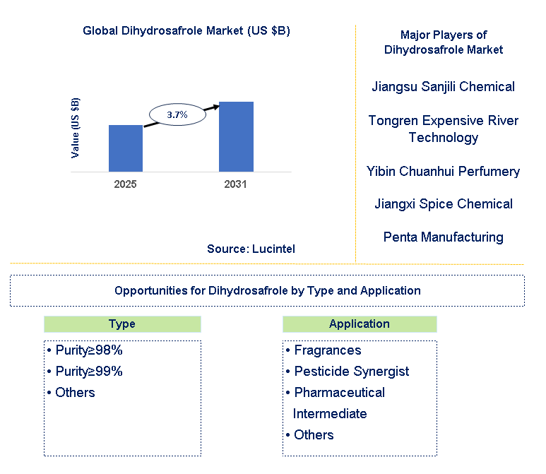 Dihydrosafrole Market Trends and Forecast
