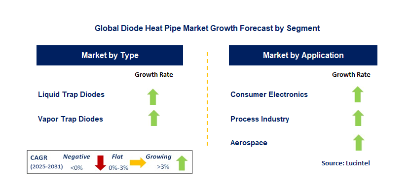 Diode Heat Pipe Market by Segment