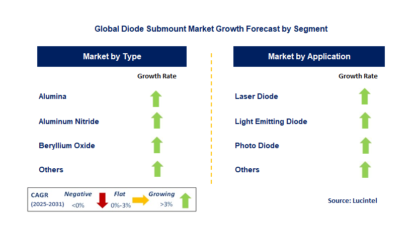 Diode Submount Market by Segment