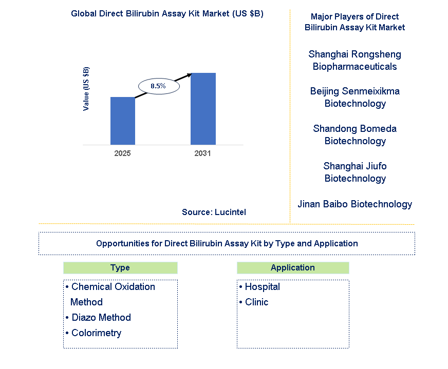 Direct Bilirubin Assay Kit Market Trends and Forecast