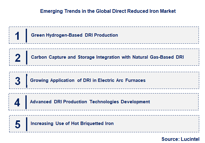 Emerging Trends in the Direct Reduced Iron Market