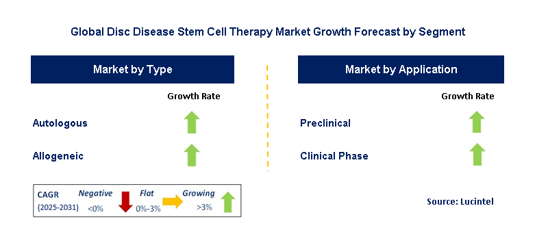 Disc Disease Stem Cell Therapy Market by Segment