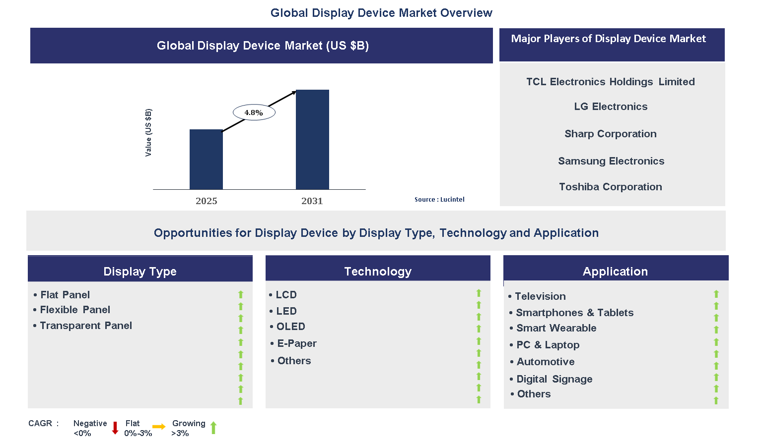 Display Device Market Trends and Forecast