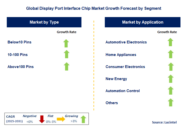 Display Port Interface Chip Market by Segment