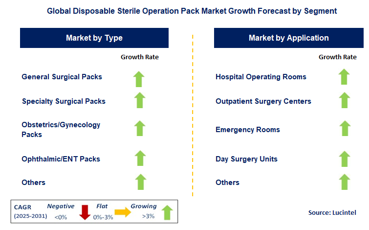 Disposable Sterile Operation Pack Market by Segment