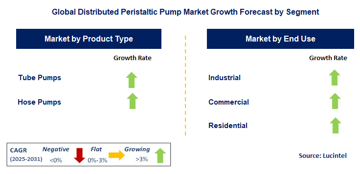 Distributed Peristaltic Pump Market by Segment