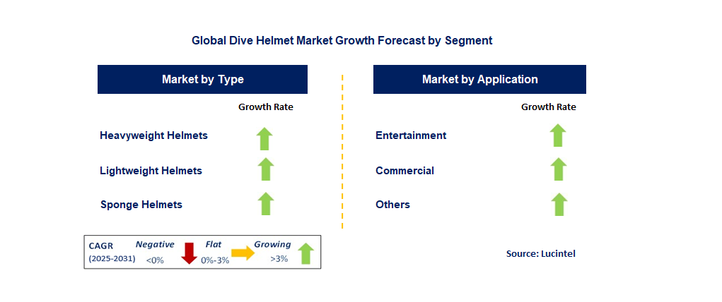 Dive Helmet Market by Segment