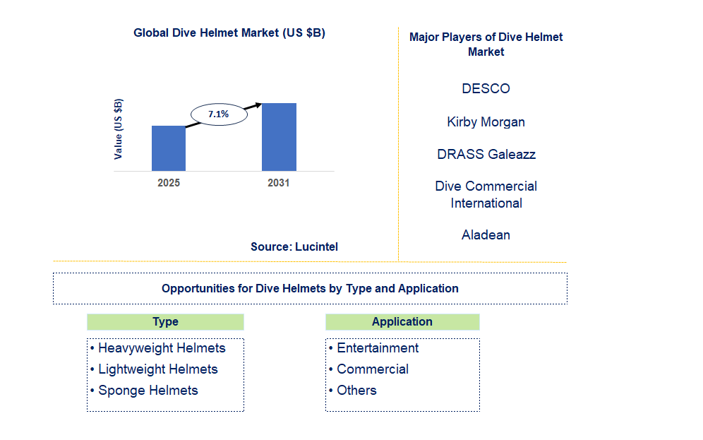 Dive Helmet Market Trends and Forecast