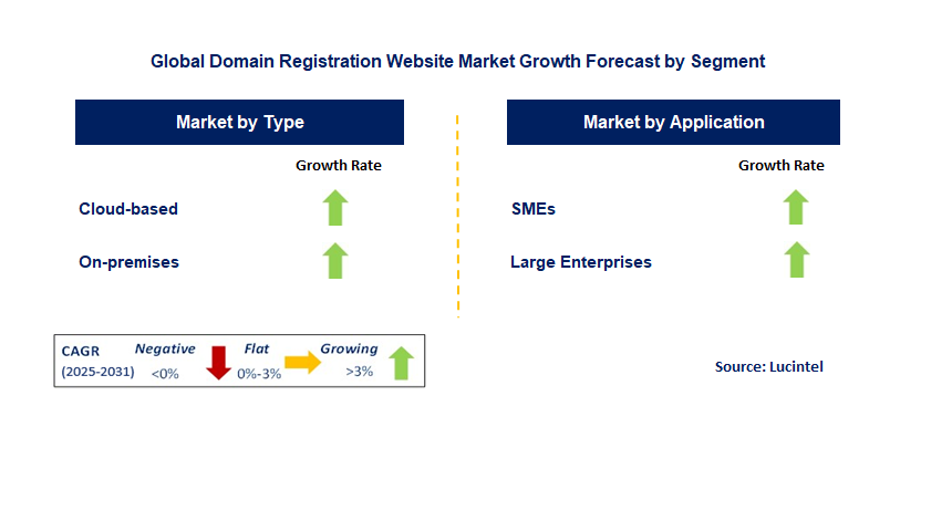 Domain Registration Website Market by Segment
