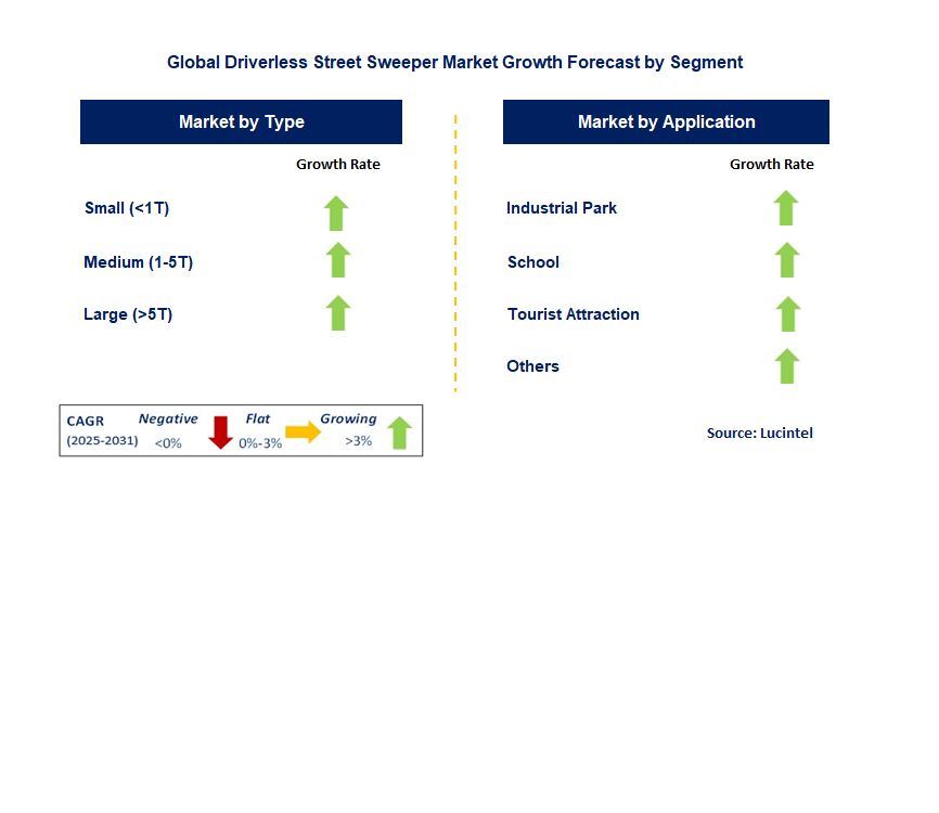 Driverless Street Sweeper Market by Segment