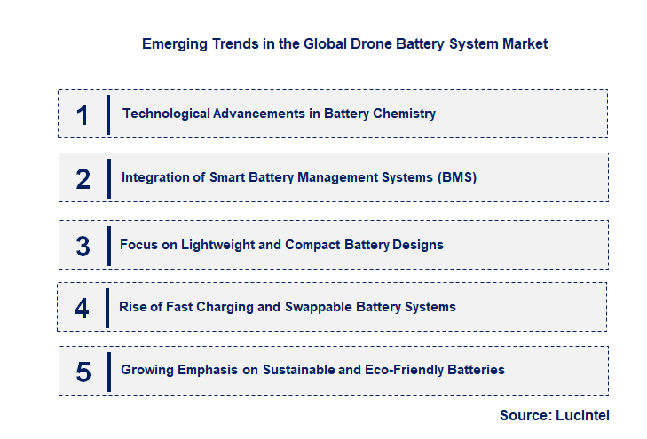 Emerging Trends in the Drone Battery System Market