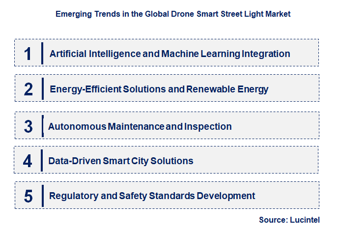Emerging Trends in the Drone Smart Street Light Market