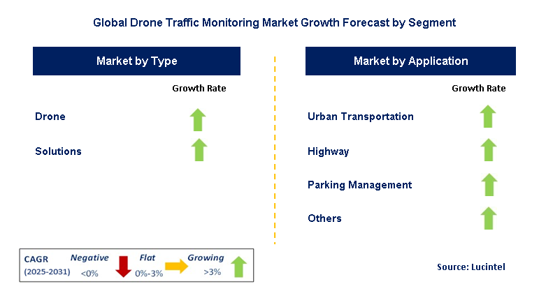 Drone Traffic Monitoring Market by Segment