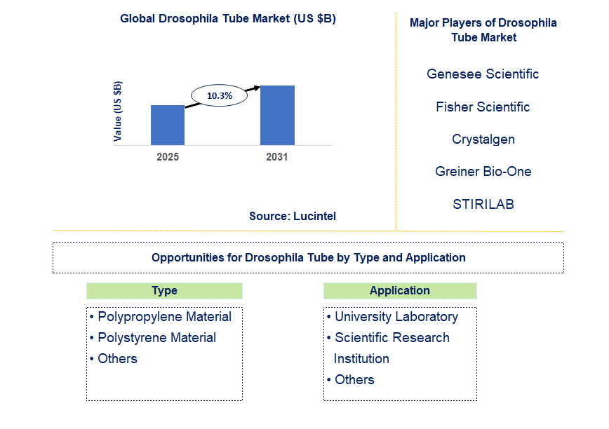 Drosophila Tube Market Trends and Forecast