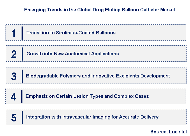 Emerging Trends in the Drug Eluting Balloon Catheter Market