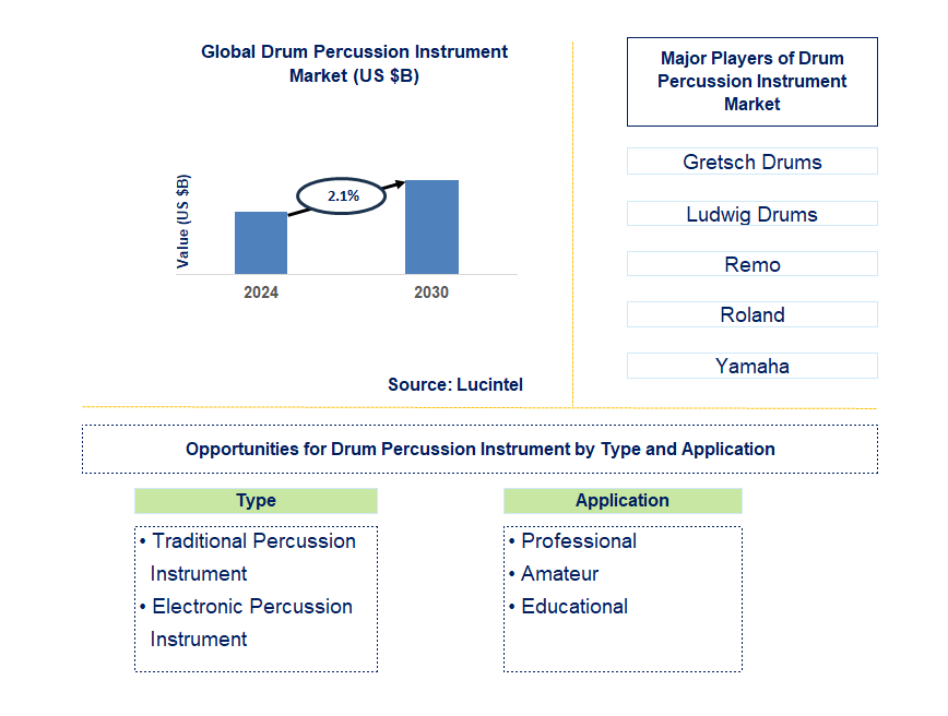 Drum Percussion Instrument Trends and Forecast