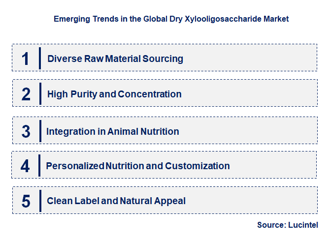 Emerging Trends in the Dry Xylooligosaccharide Market
