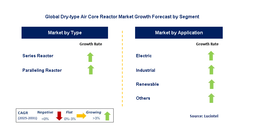 Dry-type Air Core Reactor Market by Segment Dry-type Air Core Reactor Market by Segment