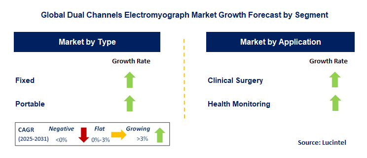 Dual Channels Electromyograph Market by Segment