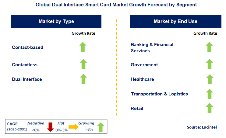 Dual Interface Smart Card Market by Segment