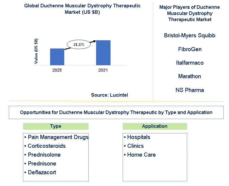 Duchenne Muscular Dystrophy Therapeutic Market Trends and Forecast