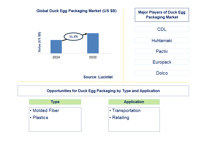 Duck Egg Packaging Trends and Forecast