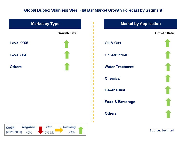 Duplex Stainless Steel Flat Bar Market by Segment