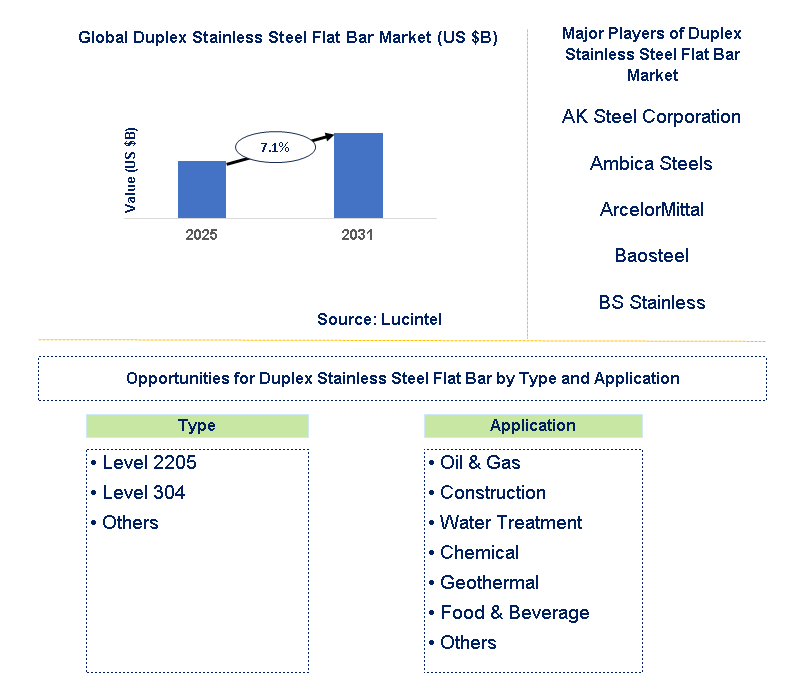Duplex Stainless Steel Flat Bar Market Trends and Forecast