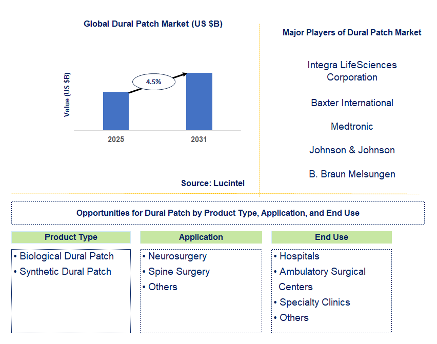 Dural Patch Market Trends and Forecast