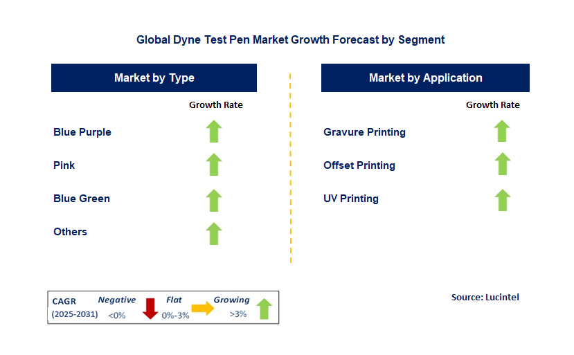 Dyne Test Pen Market by Segment