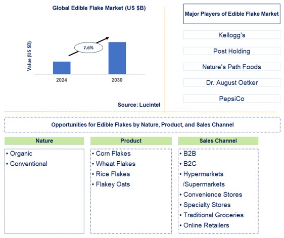 Edible Flake Trends and Forecast