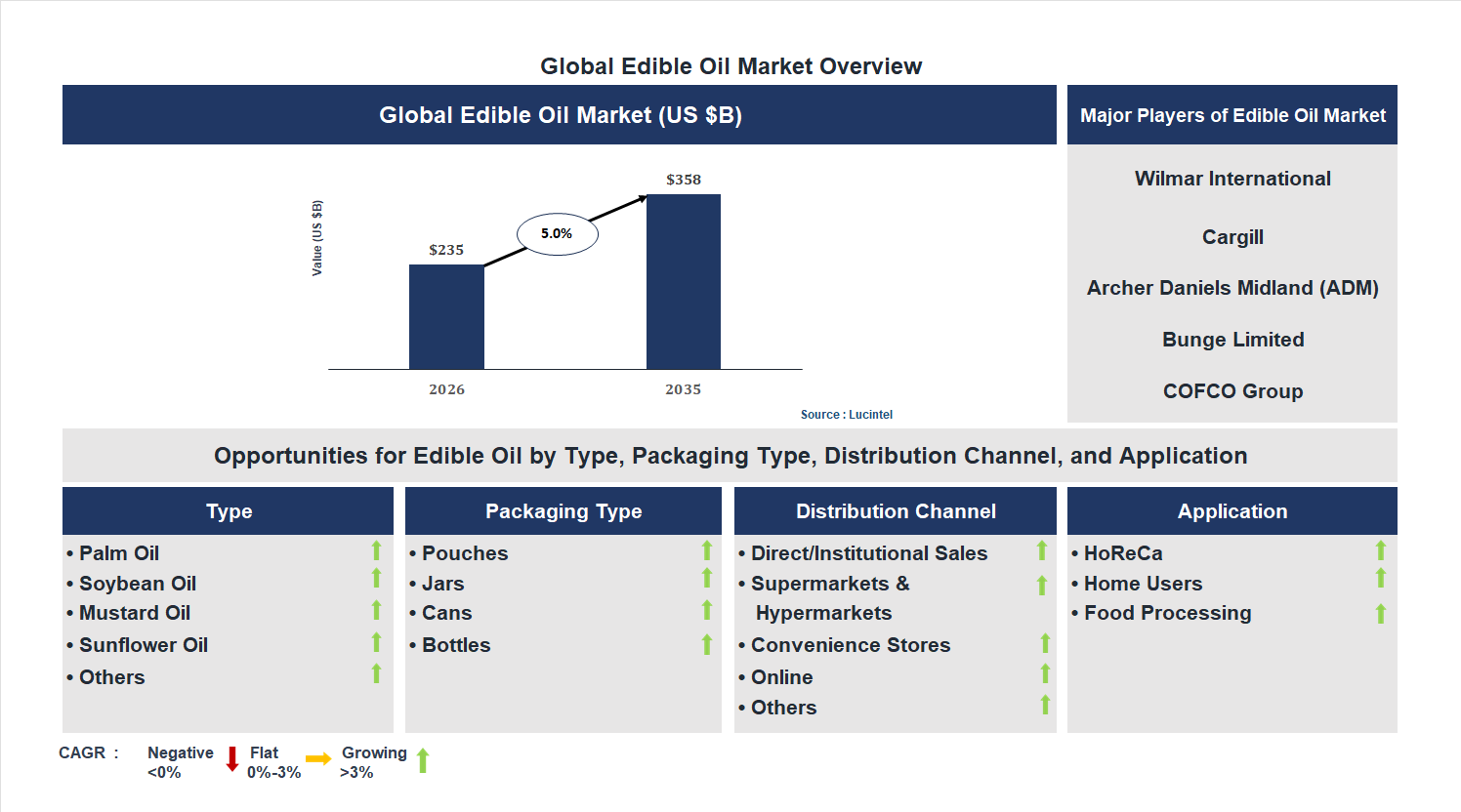Edible Oil Market Trends and Forecast