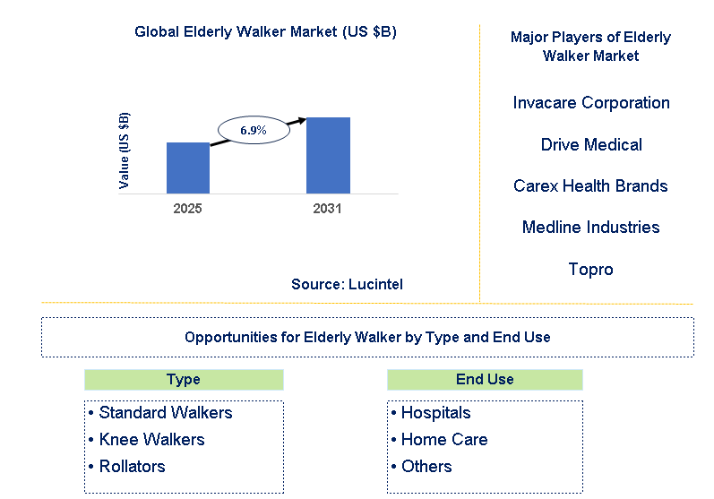 Elderly Walker Market Trends and Forecast