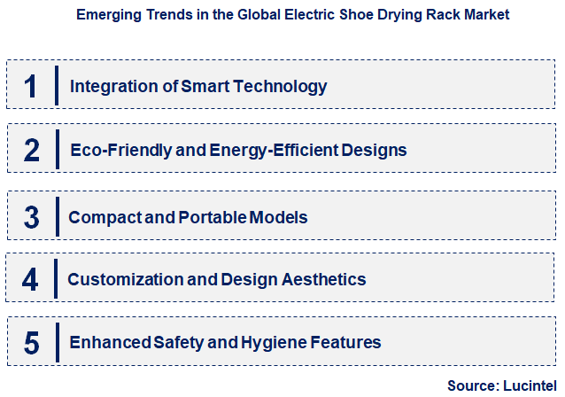 Emerging Trends in the Electric Shoe Drying Rack Market