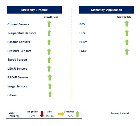 Electric Vehicle Sensor Market by Segments